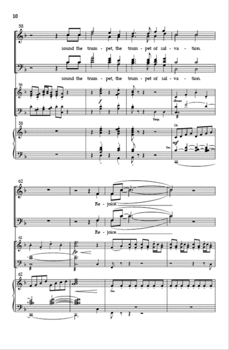 Rejoice, Ye Heavenly Powers (Vocal Score) Divisi scores gallery preview page 9