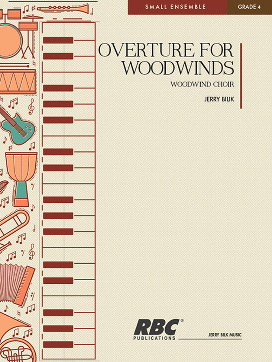 Overture For Woodwinds Overture For Woodwinds Score scores gallery preview page 1