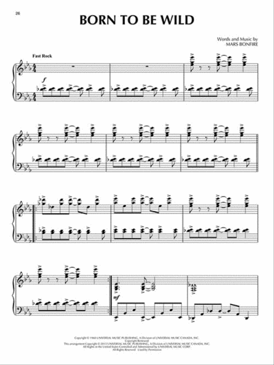 Classic Rock - Creative Piano Solo