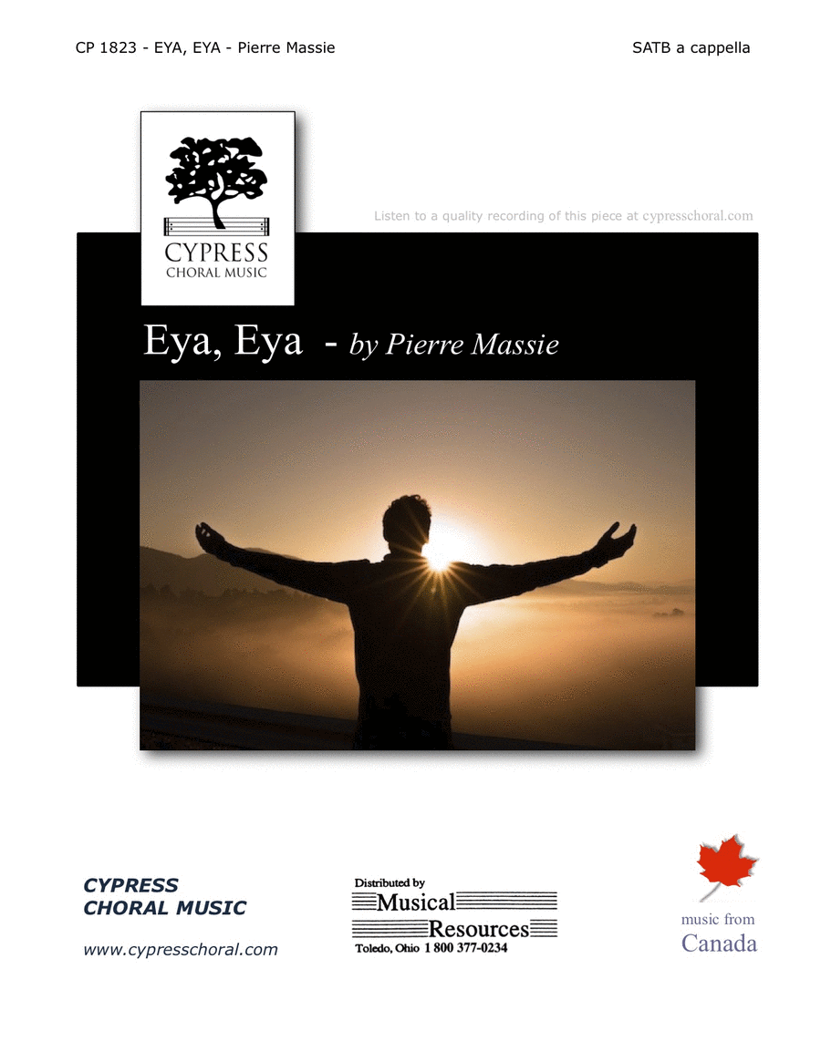Eya Eya 4-Part scores gallery preview page 1