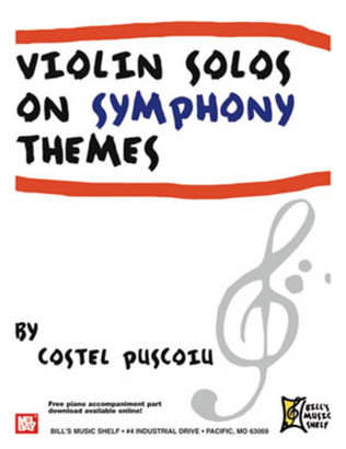 Book cover for Violin Solos on Symphony Themes