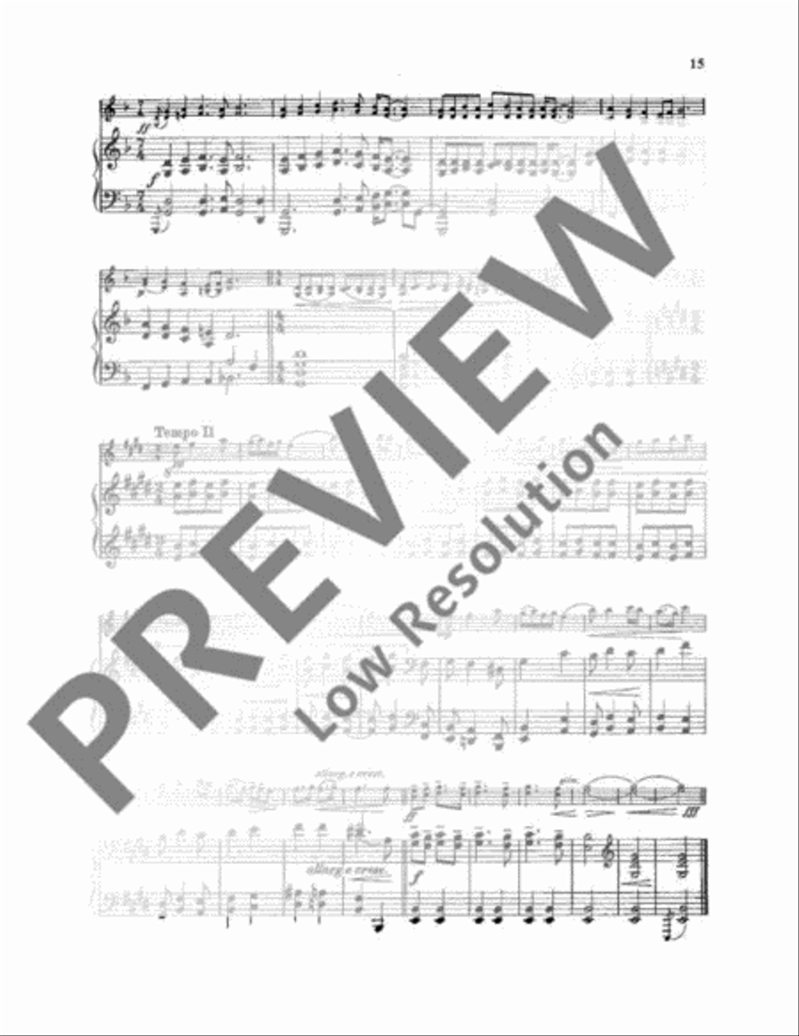 Samuel Dushkin Repertoire Violin Solo scores gallery preview page 16