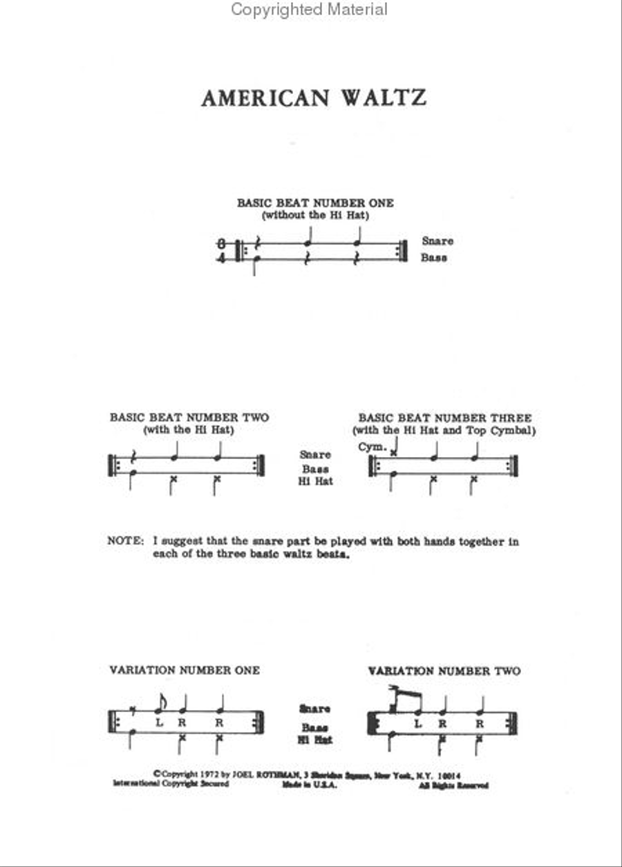 Beats And Variations For Dance Band Drummers Drums scores gallery preview page 2