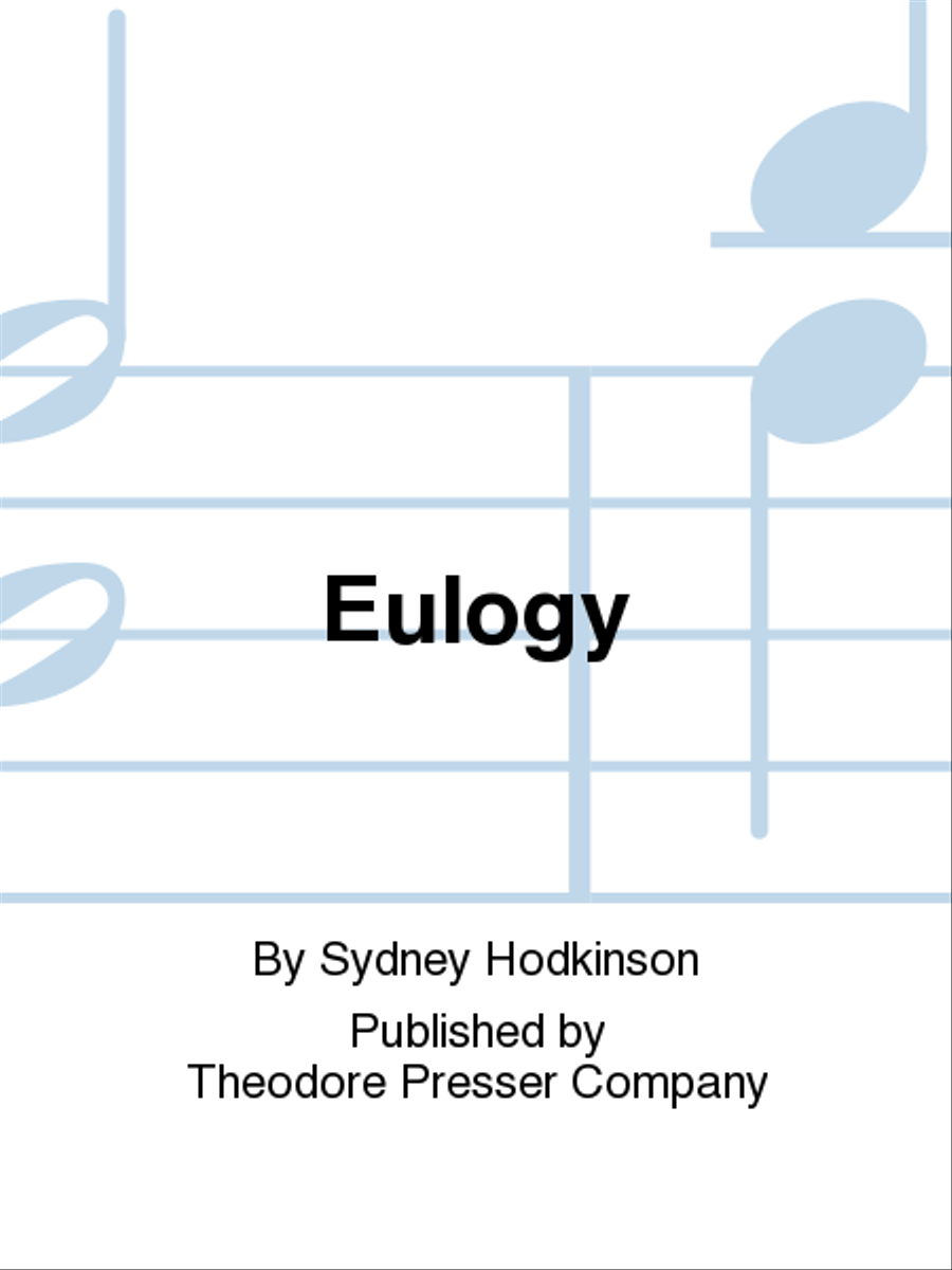 Eulogy Concert Band scores gallery preview page 1