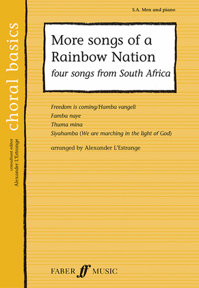 Book cover for More Songs of a Rainbow Nation