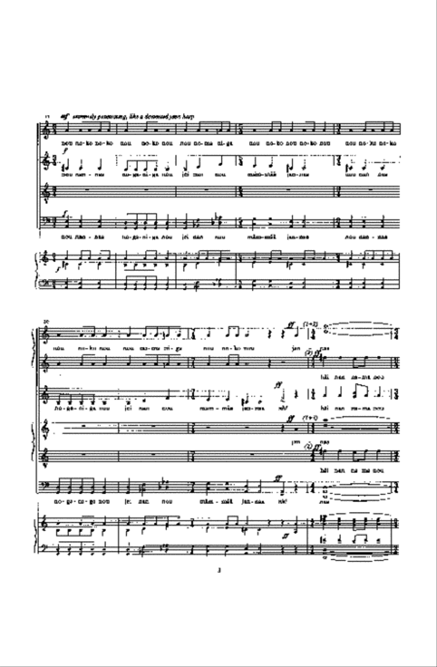 Pseudo-Yoik (SATB divisi) Divisi scores gallery preview page 4