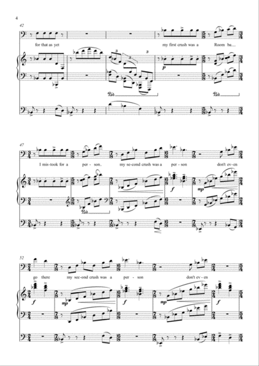 On being an android Small Ensemble scores gallery preview page 4