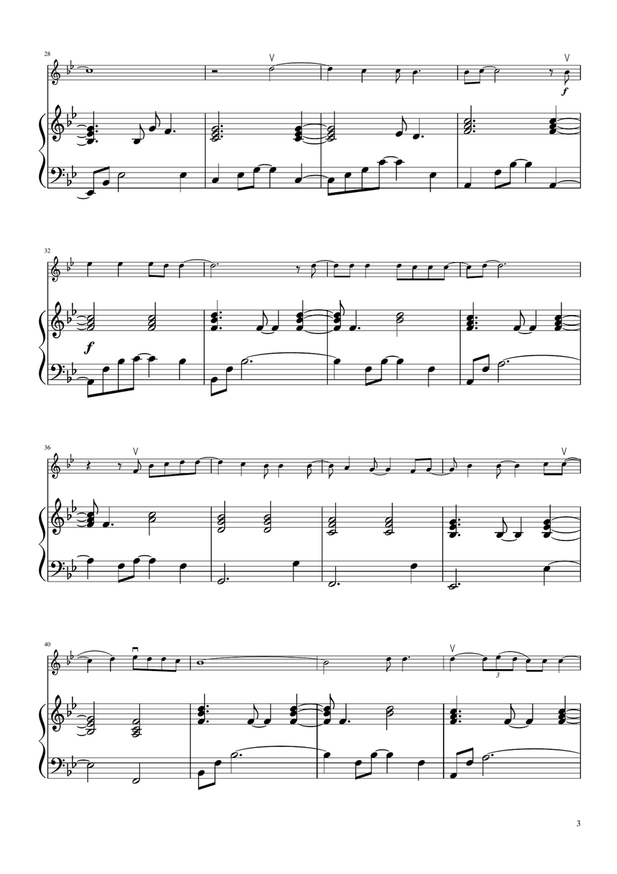 In Case You Didn't Know Violin Solo scores gallery preview page 4