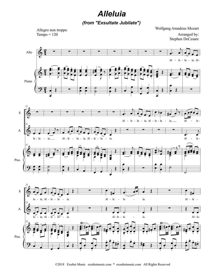 Alleluia (from 