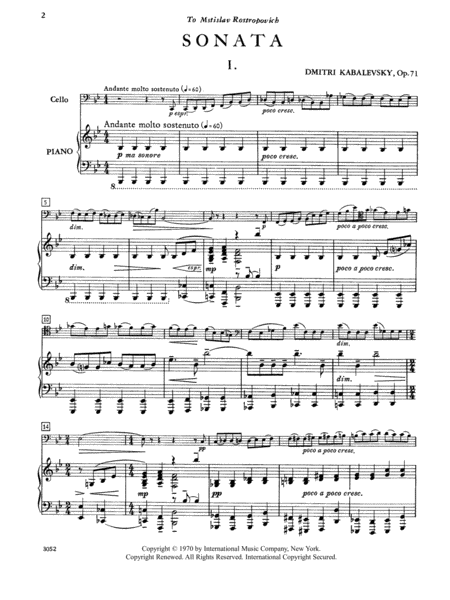 Sonata In B Flat Major, Opus 71