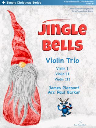 Book cover for Jingle Bells (Violin Trio)