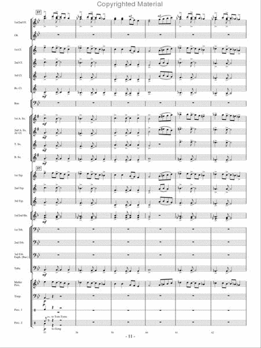 From Heartland to Heaven From Heartland to Heaven Concert Band scores gallery preview page 10
