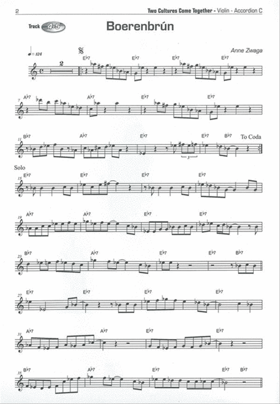 2 Cultures Come Together 2 Cultures Come Together Accordion scores gallery preview page 2