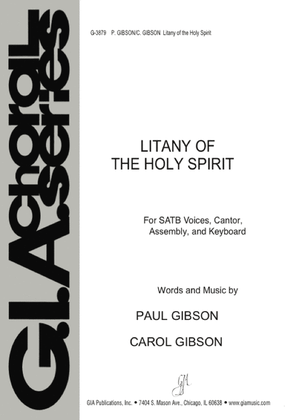 Litany of the Holy Spirit - SATB edition