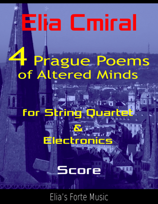 4 Prague Poems of Altered Minds - Score