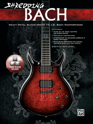 Book cover for Shredding Bach