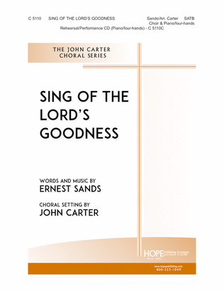 Book cover for Sing of the Lord's Goodness