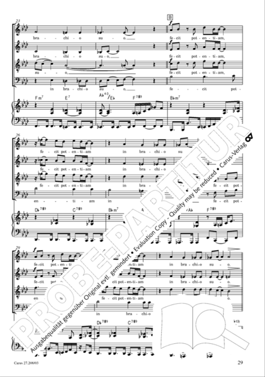 Magnificat 4-Part scores gallery preview page 30