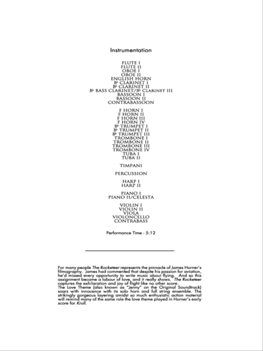 Jenny - Score Only Full Orchestra scores gallery preview page 2