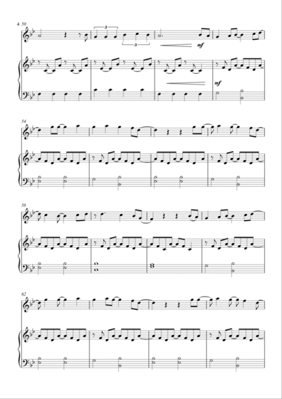 Can't Catch Me Now Flute scores gallery preview page 4