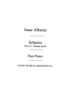 Scherzo De La Sonata No.1 Op.28 For Piano