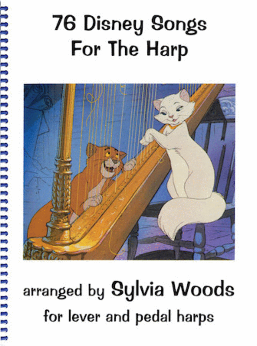 76 Disney Songs for the Harp (Folk Harp)