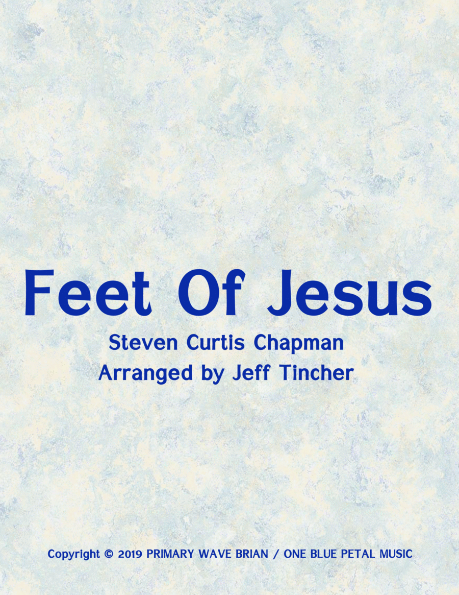 Feet Of Jesus Voice scores gallery preview page 1
