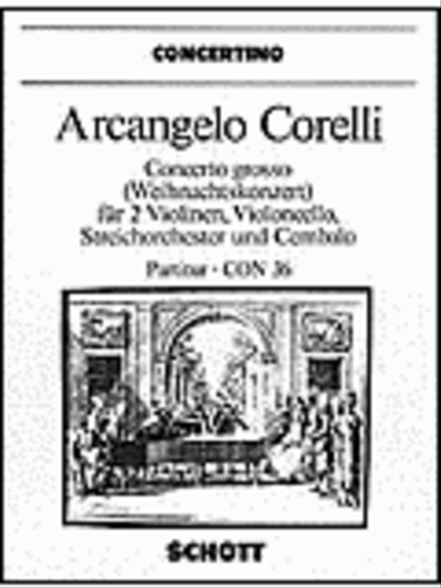 Concerto Grosso G Minor Op. 6/8 Chamber Orchestra scores gallery preview page 1