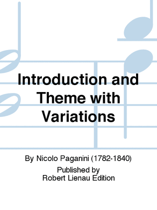 Introduction and Theme with Variations