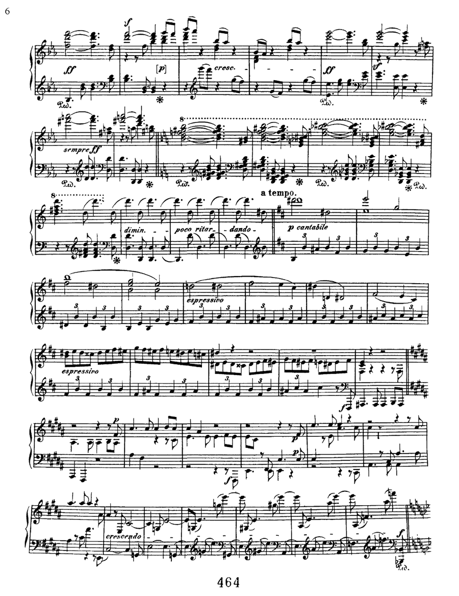 Sonata No. 29 In B-flat Major (hammerklavier), Op. 106 Piano Solo scores gallery preview page 6