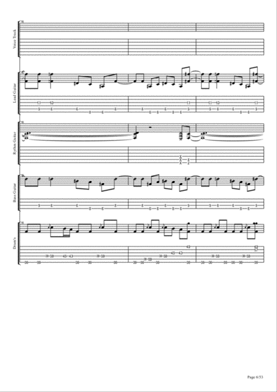 Commander Fear Small Ensemble scores gallery preview page 6
