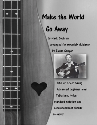 Book cover for Make The World Go Away