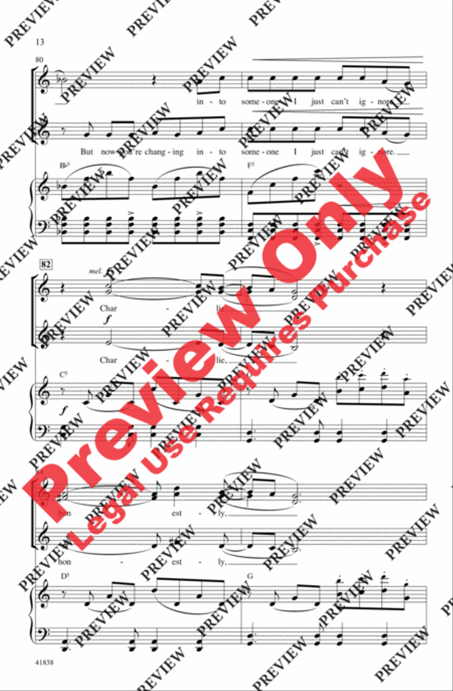 Kinky Boots - SoundTrax CD (CD only) Choir scores gallery preview page 12