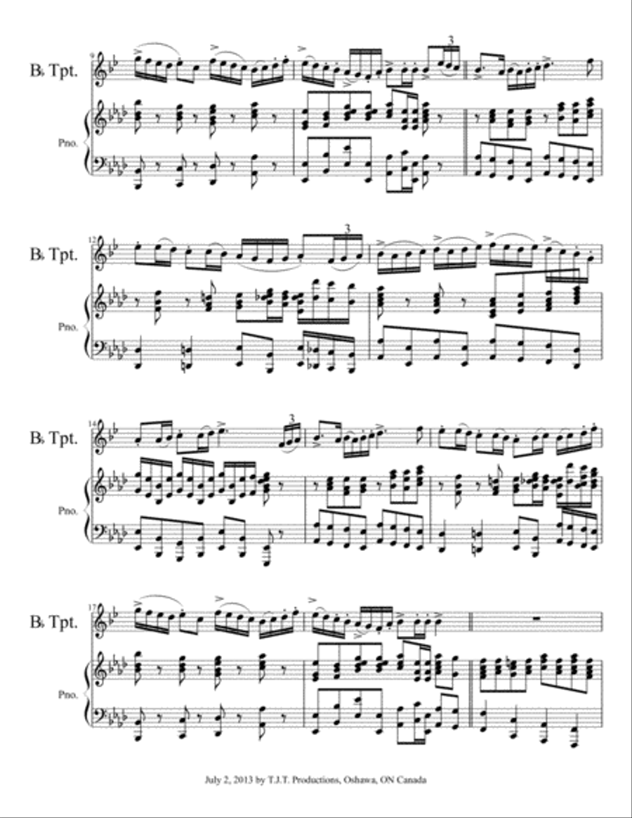 Fantasy for Trumpet Fantasy for Trumpet Trumpet Duet scores gallery preview page 2