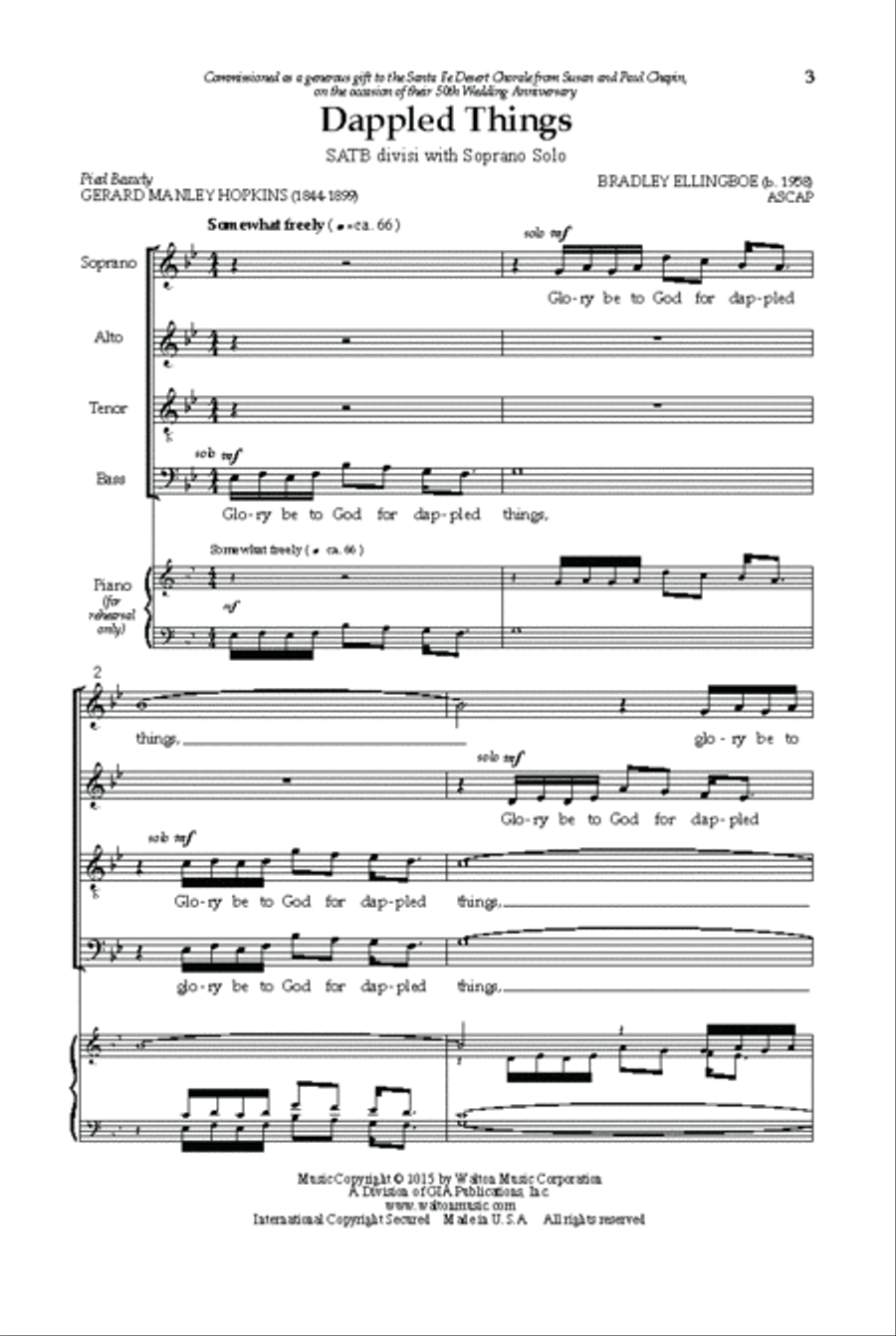 Dappled Things Divisi scores gallery preview page 2
