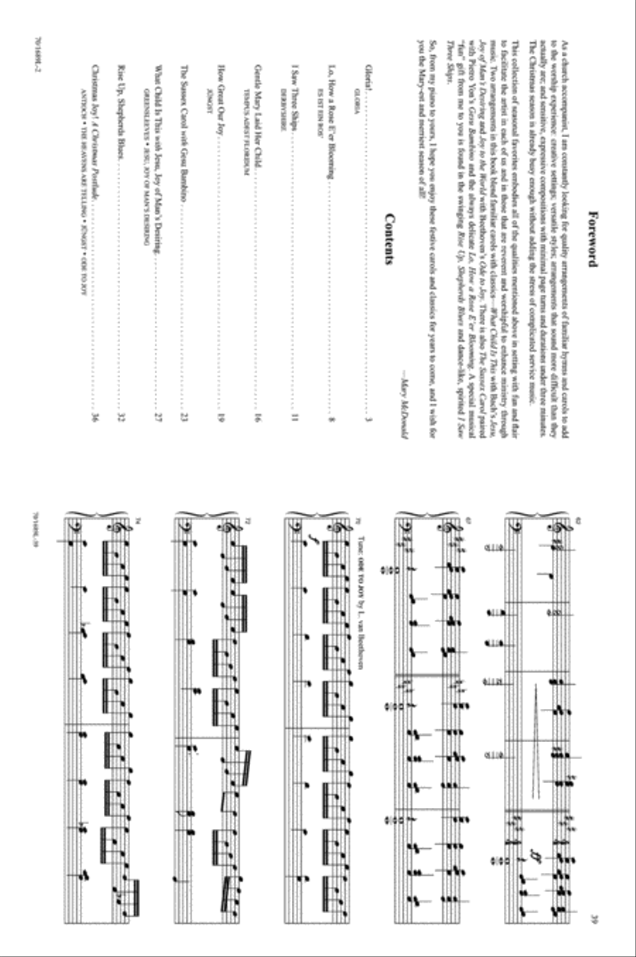 A Mary Merry Christmas (Digital Delivery) Piano Solo scores gallery preview page 2