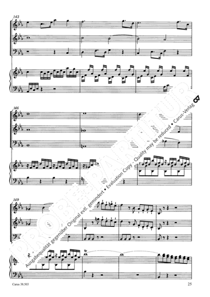 Organ Concerto in E flat major (Orgelkonzert in Es)
