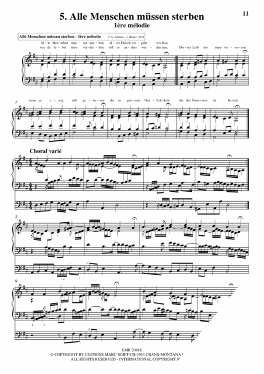 20 Preludes Organ scores gallery preview page 8