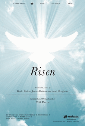 Book cover for Risen - CD ChoralTrax