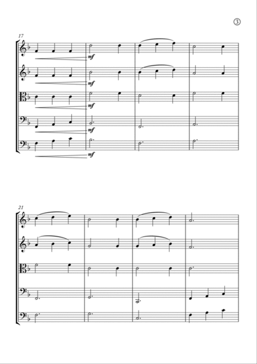 Capriccio Italiano String Quintet scores gallery preview page 3