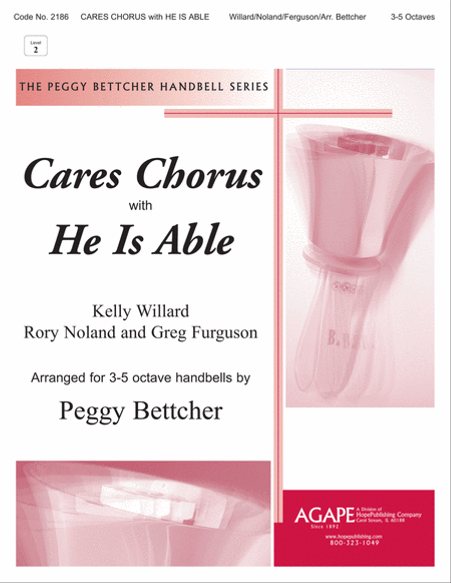 Cares Chorus with He Is Able 5-Octaves scores gallery preview page 1