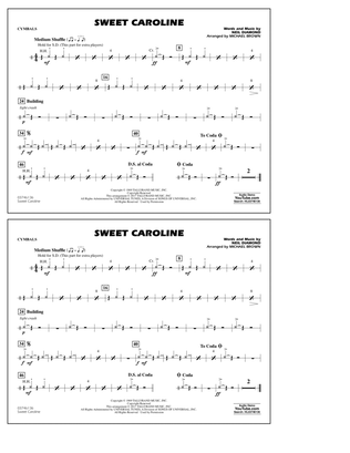 Sweet Caroline - Cymbals