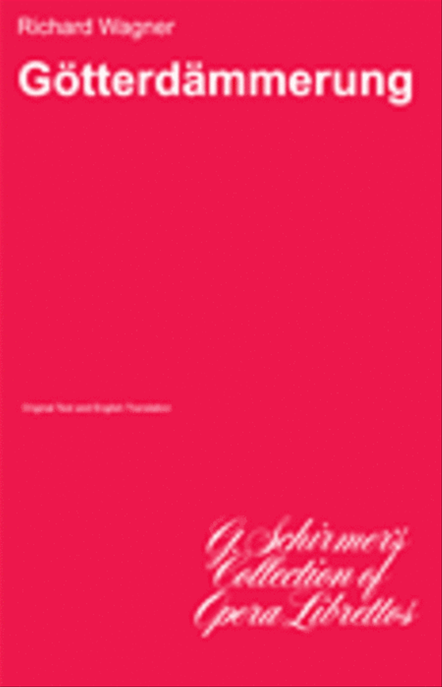 Gotterdammerung Voice scores gallery preview page 1