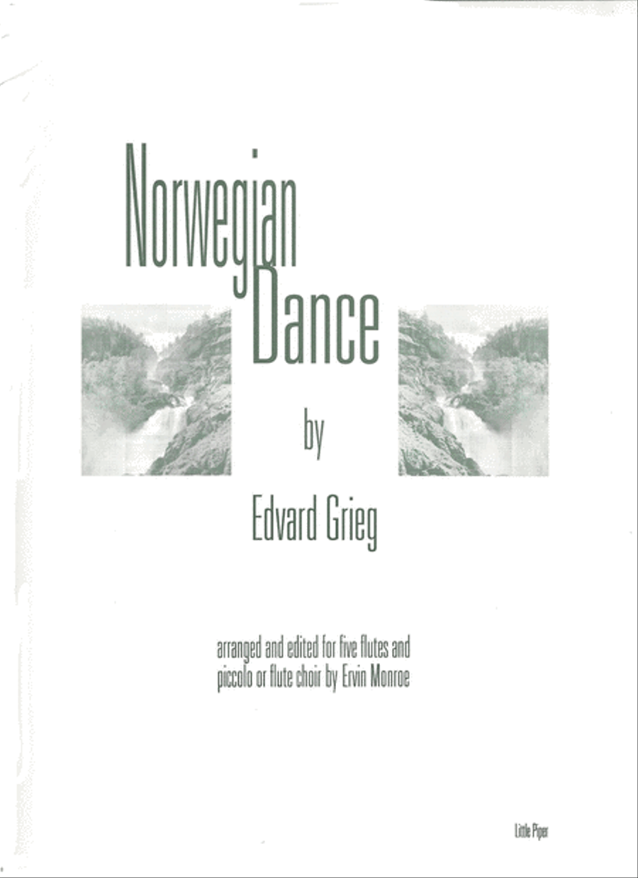 Norwegian Dance Flute Choir scores gallery preview page 1