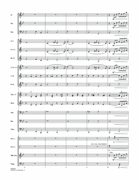 Climb Ev'ry Mountain (from The Sound of Music) - Conductor Score (Full Score)