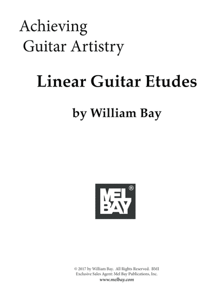 Achieving Guitar Artistry - Linear Guitar Etudes