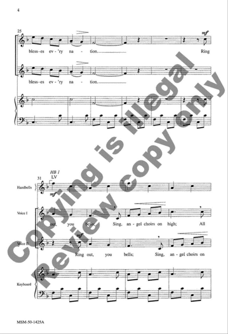 Awake! Arise! Awake! Arise! 3-Part scores gallery preview page 9