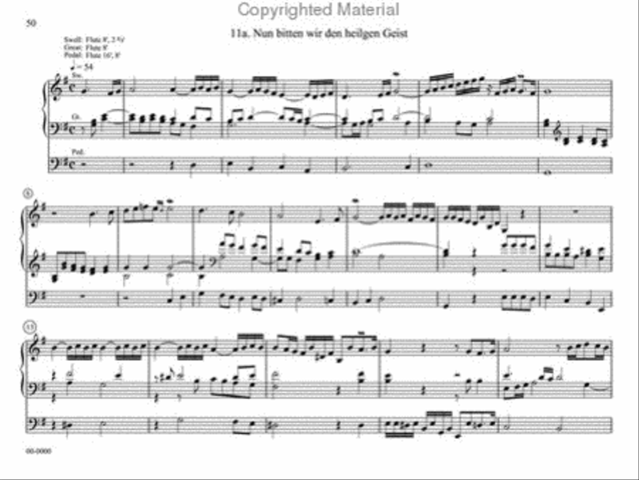 Chorale Preludes of Dietrich Buxtehude Organ scores gallery preview page 10