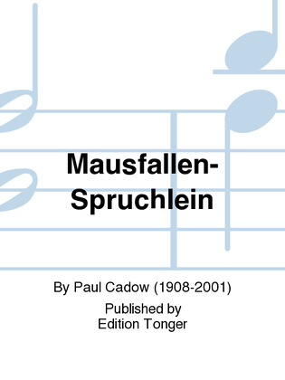 Mausfallen-Spruchlein