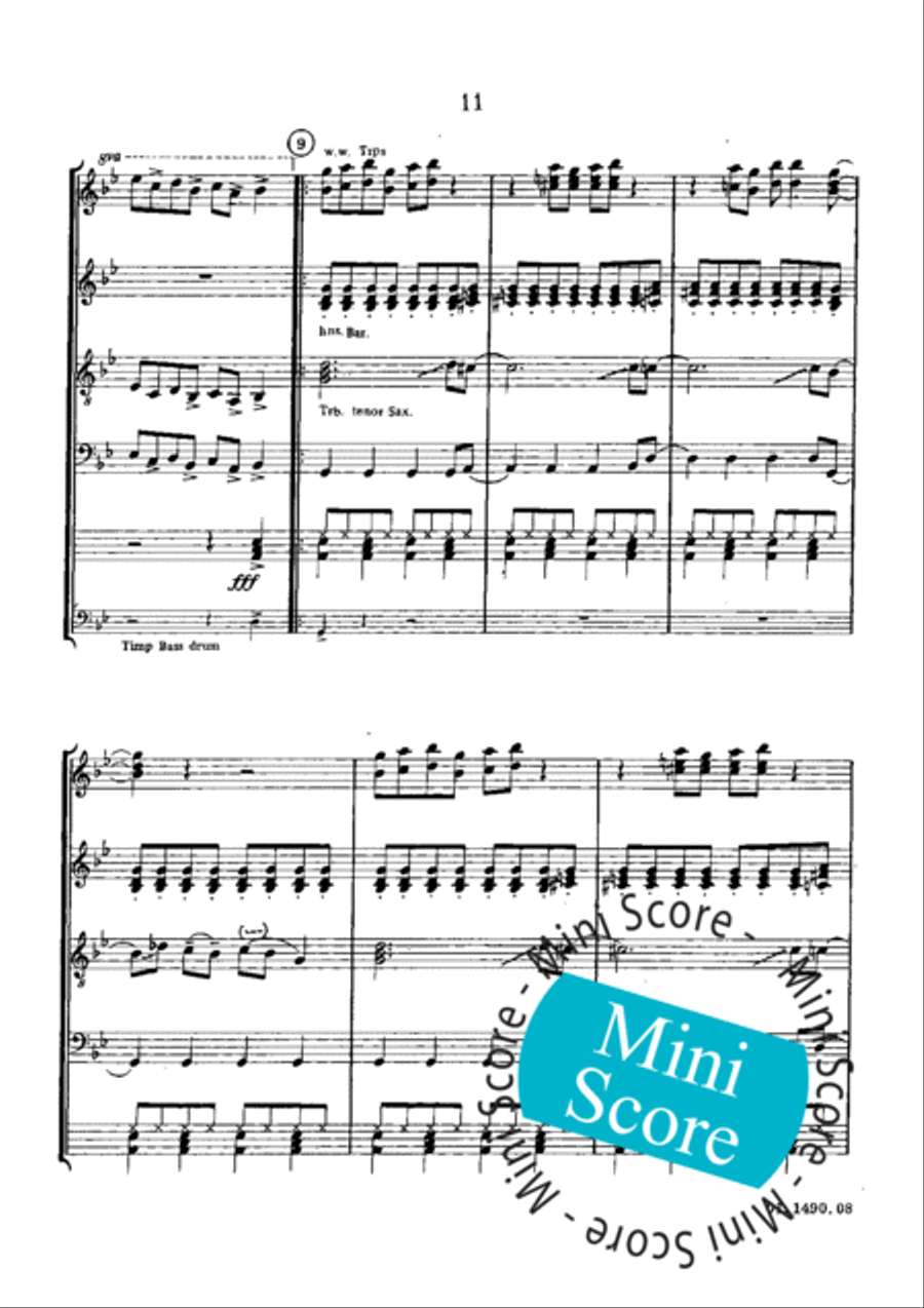 Abba Cadabra Abba Cadabra Concert Band scores gallery preview page 15